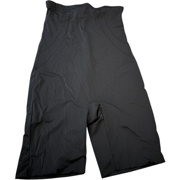 Spanx High-Waisted Mid-Thigh Shorts, Black, Plus Size 3X - Picture 1 of 2